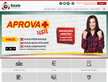 Tablet Screenshot of escolainterativa.com.br